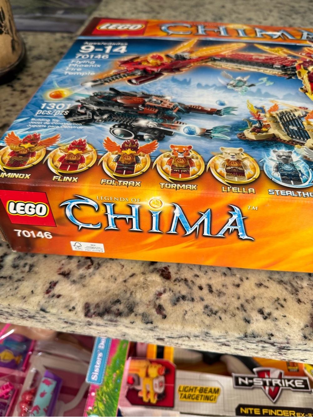 LEGO Legends of Chima 70146 Flying Phoenix Fire Temple - NEW SEALED BOX Retired - Picture 12 of 13